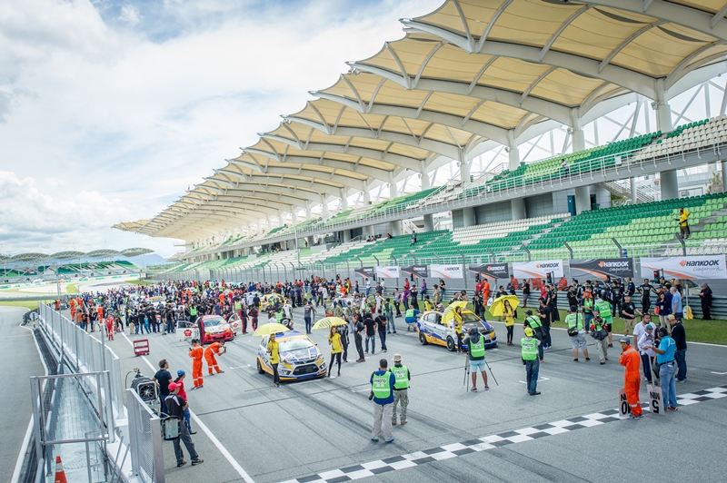 starting grid