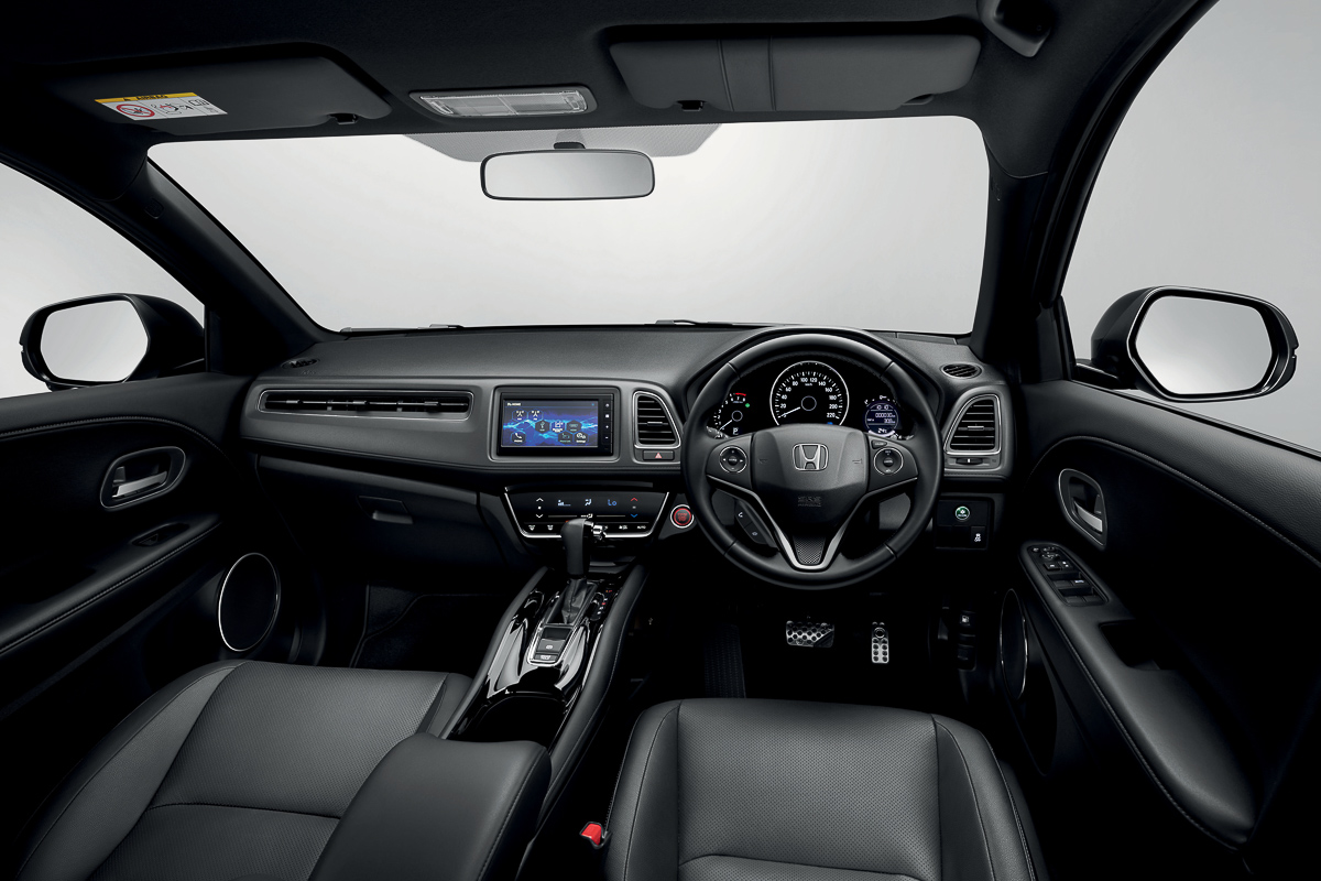 New Honda Hr V Rs Now With Full Black Interior News And