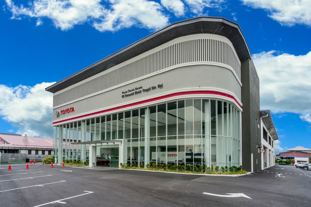 Toyota dealership in Klang, Selangor