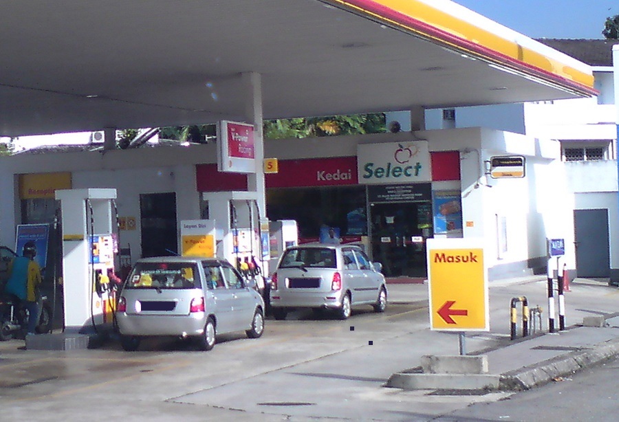 Shell station