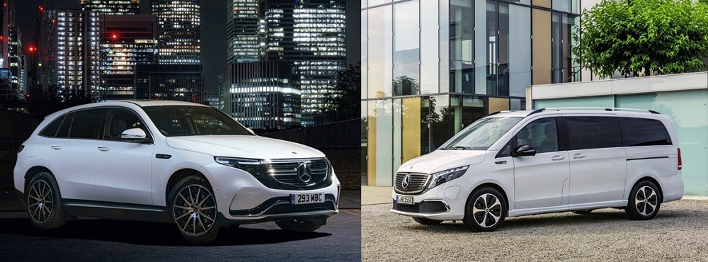 Mercedes EQC and EQV