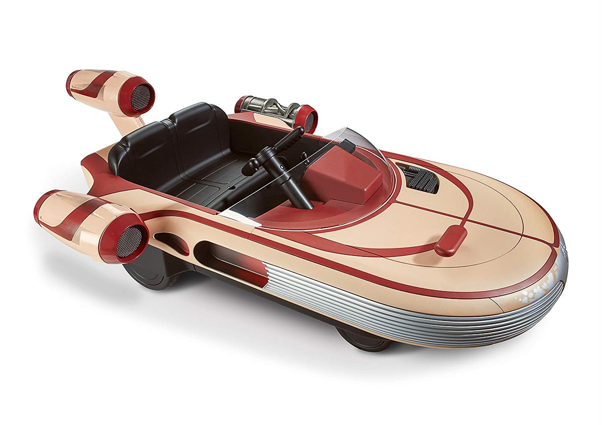 Star wars luke skywalker's sale landspeeder 12 volt ride on