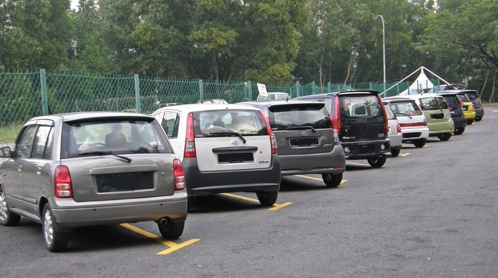 Perodua Myvi First Model - Gambar BCD