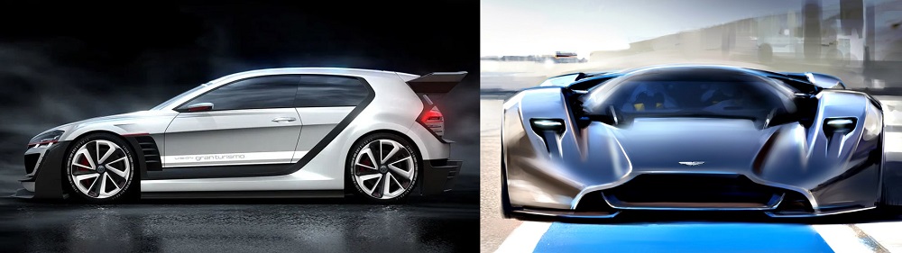 PS4 Vision Gran Turismo cars