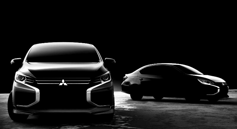 2019 Mitsubishi Mirage and Attrage