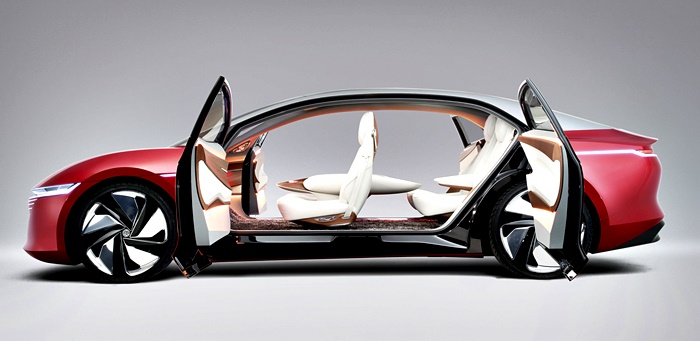 2018 VOLKSWAGEN ID. VIZZION CONCEPT