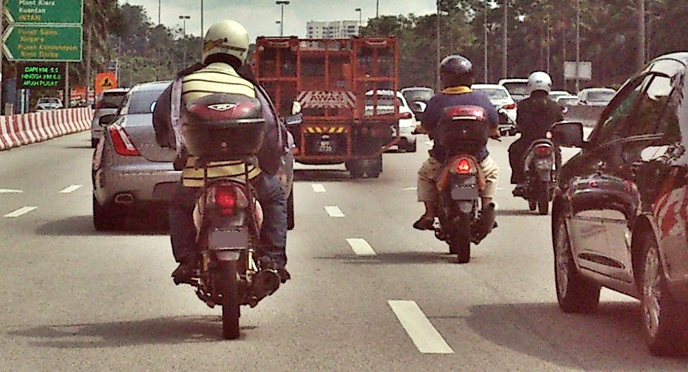 Malaysian motorcyclists