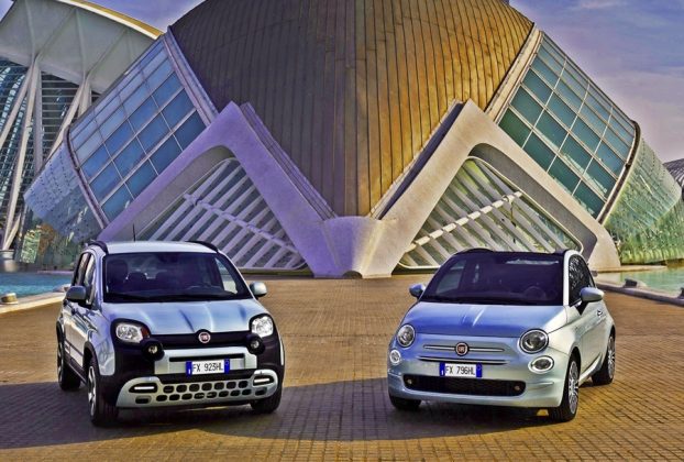 2020 Fiat 500 and Fiat Panda Hybrid