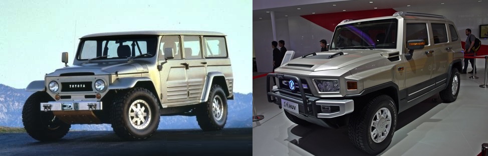 Toyota MegaCruiser and Dongfeng HUV