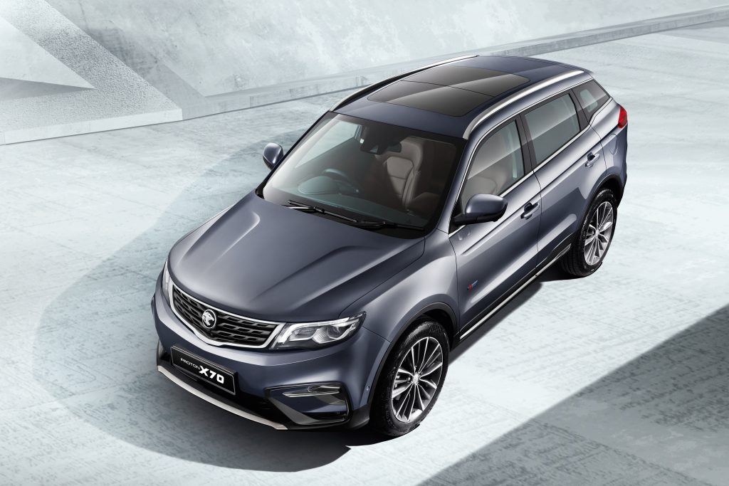 2020 Proton X70  lower prices, extra features and now assembled in