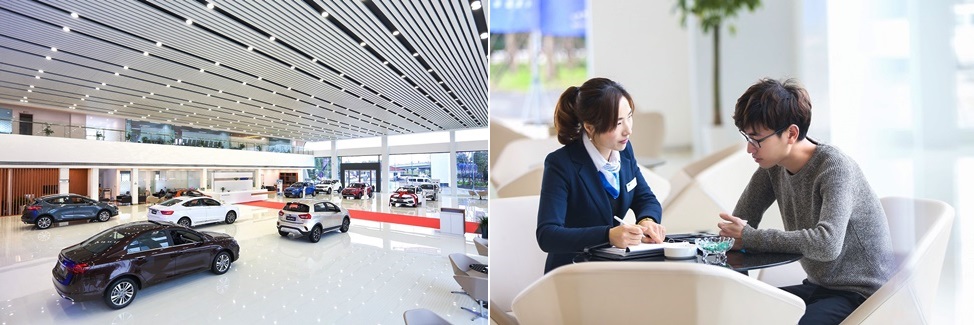 Geely sales in China