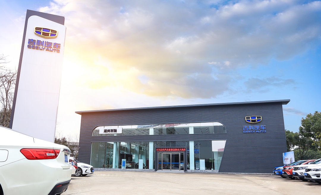 Geely sales in China