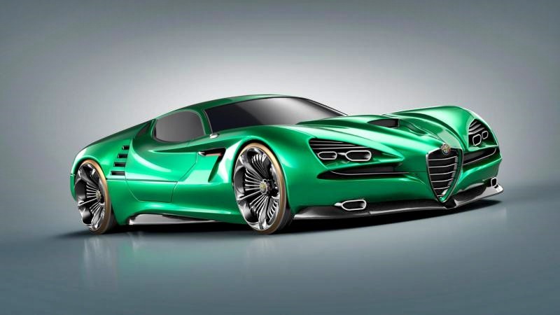 Alfa Romeo Montreal Vision GT concept