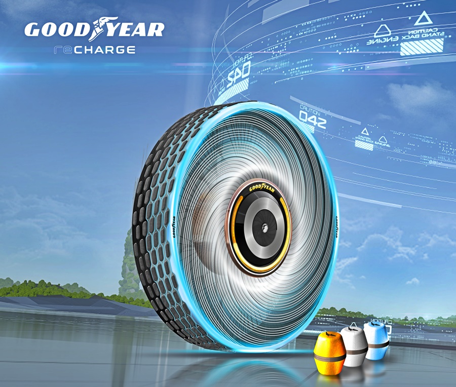 Goodyear reCharge concept tyre 2020