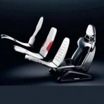 Porsche 3D-printed bodyform full-bucket seat