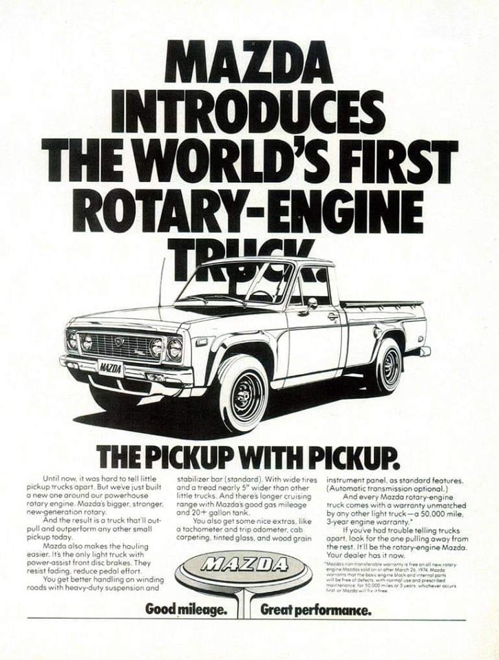 Mazda Rotary Pick-up