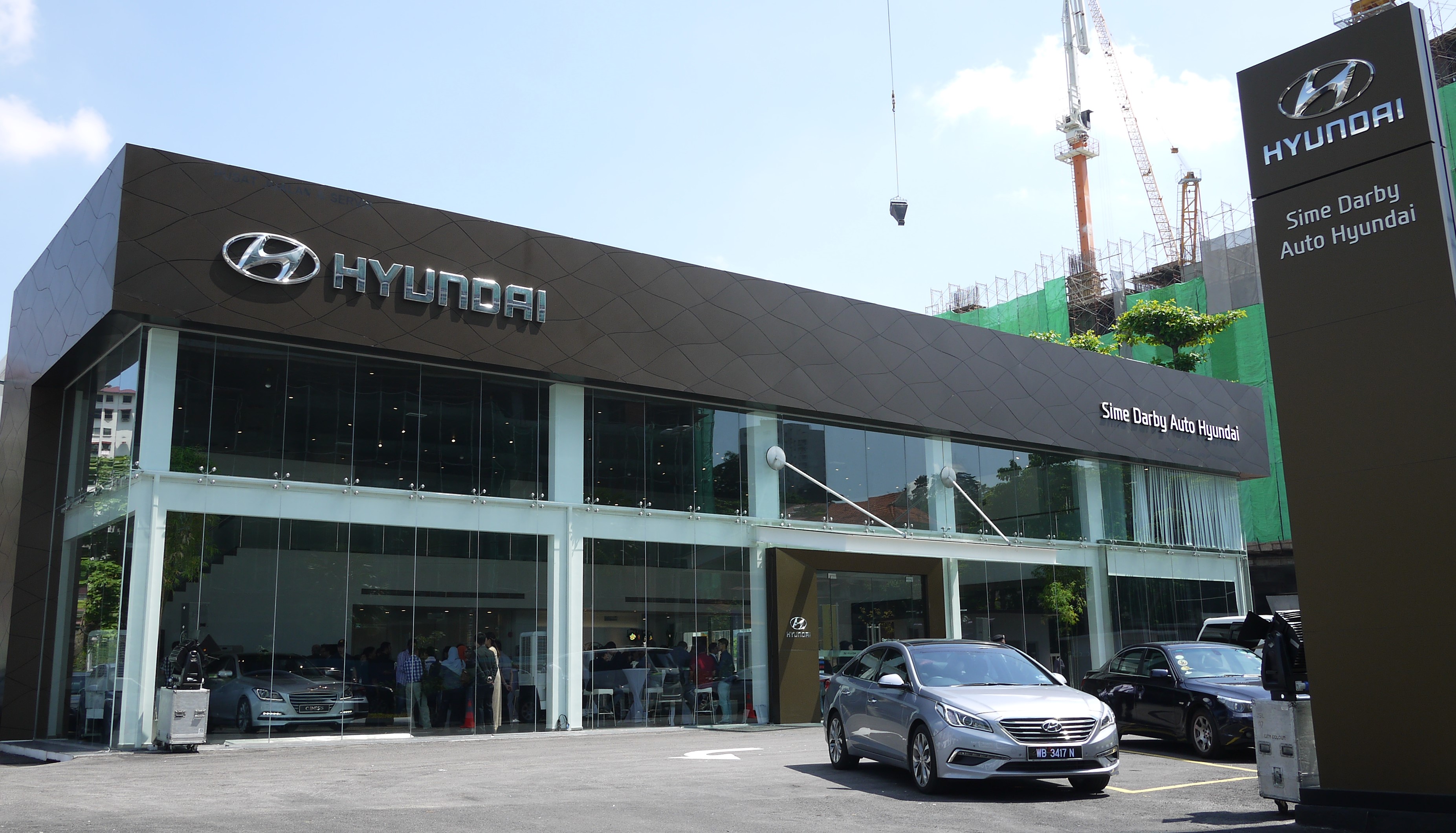 Hyundai showroom