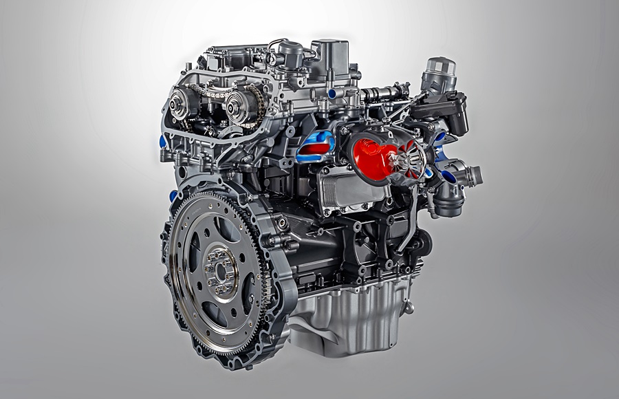 Jaguar 2-litre Ingenium engine