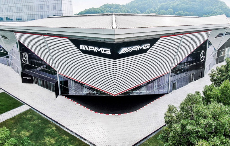AMG Experience Centre in Shanghai 2020