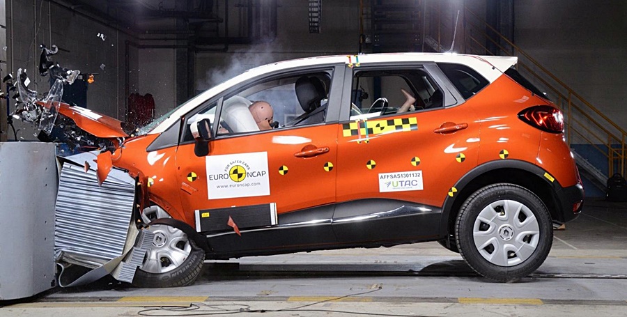 Renault Captur crash test