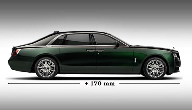 RollsRoyce Ghost Improved  Extended  Yacht Style