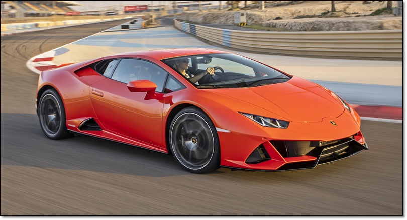 3D Puzzle Lamborghini Huracan Evo Orange 108 pièces 1/18