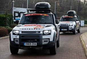 Land Rover Defender 110 for Dakar 2021