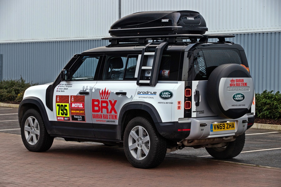 Land Rover Defender 110 for Dakar 2021