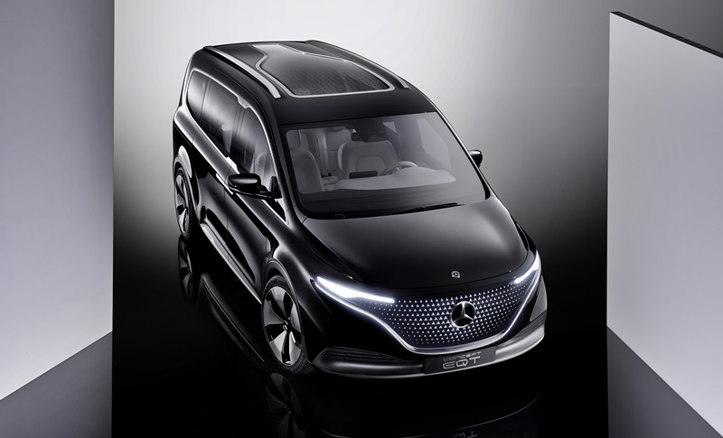 2021 Mercedes-Benz Concept EQT – Vorbote einer neuen Hochwertigkeit im Small-Van-SegmentPremiere of the Concept EQT