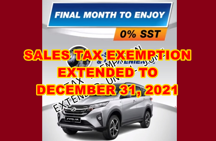 Exemption malaysia sst Malaysia Tax: