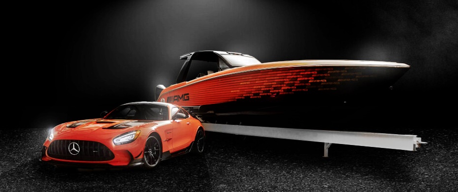 Cigarette 41’ Nighthawk AMG Black Series