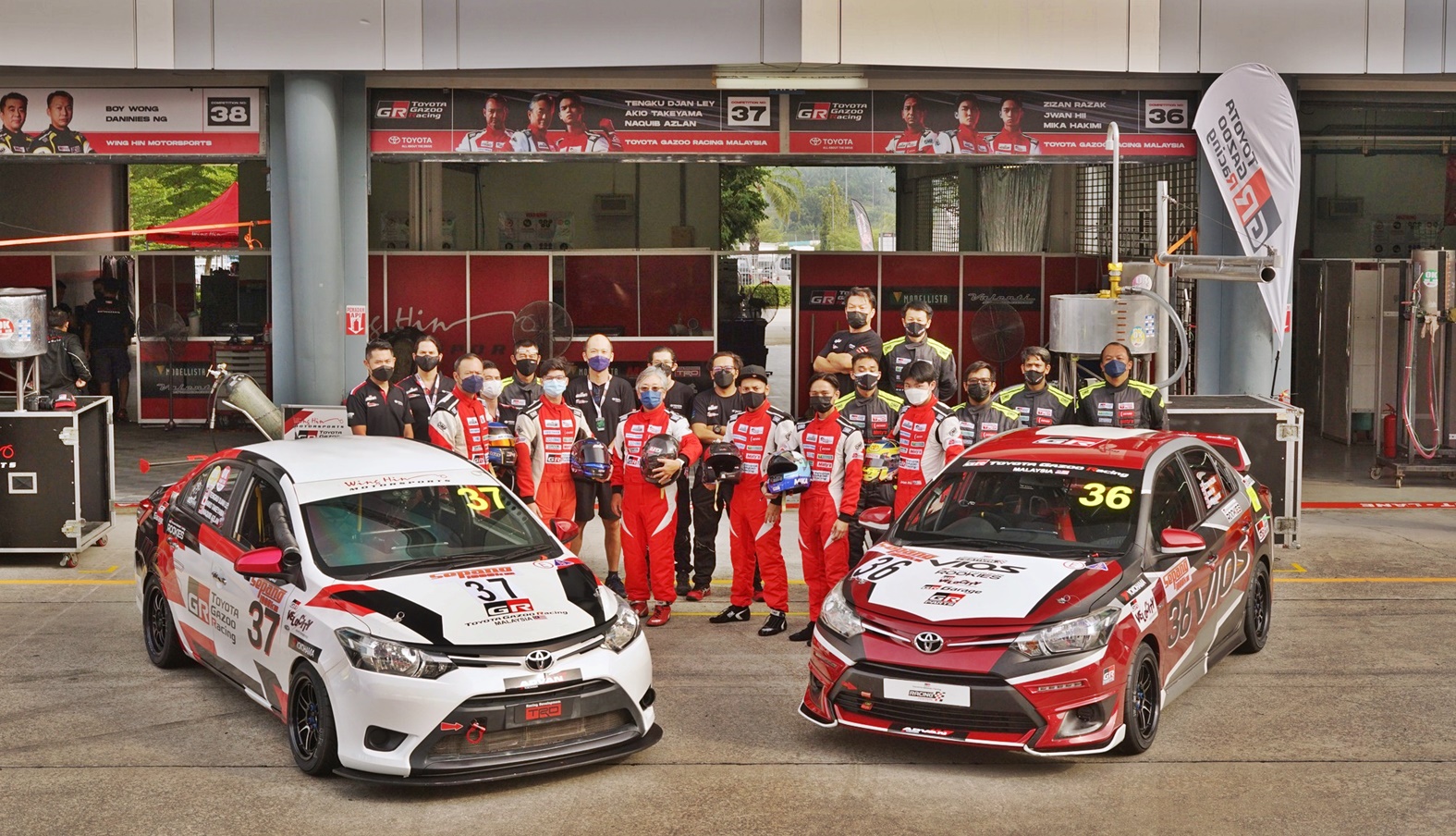Toyota and Toyota GR in 2021 Sepang 1000KM