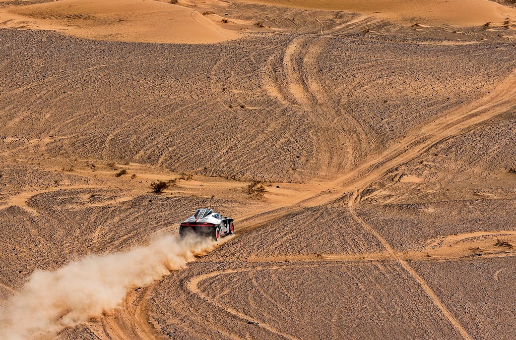 Audi RS Q e-tron for 2022 Dakar Rally
