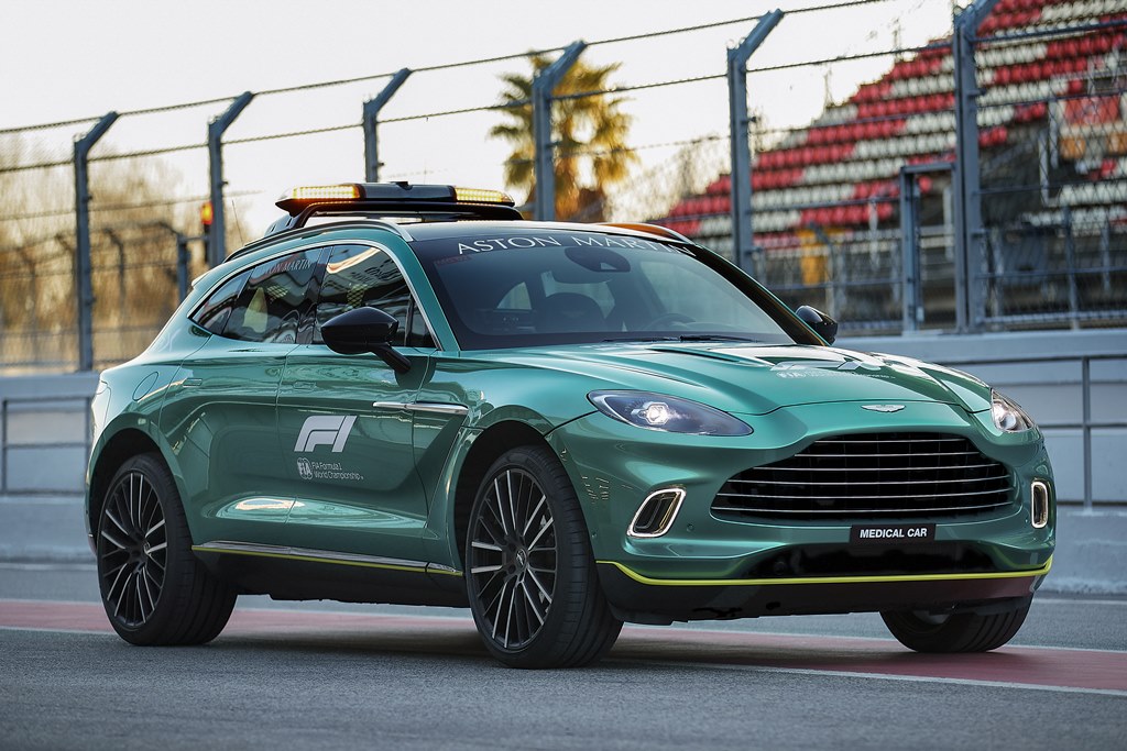 Aston Martin 2022 F1 Safety and Medical Cars