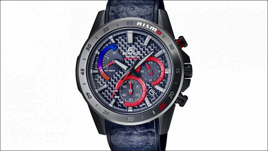 Limited edition Casio EDIFICE watch features NISMO's ace number 23