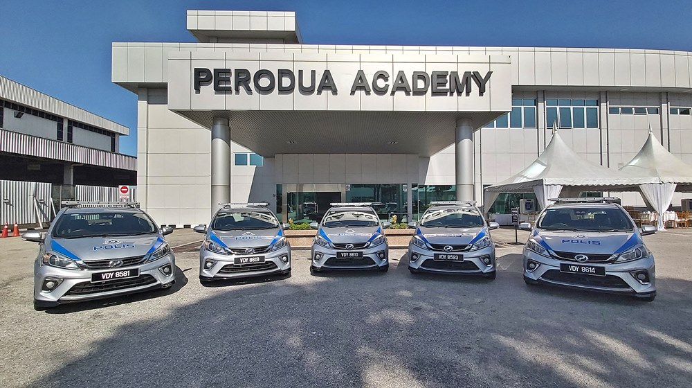 Perodua Myvi for PDRM
