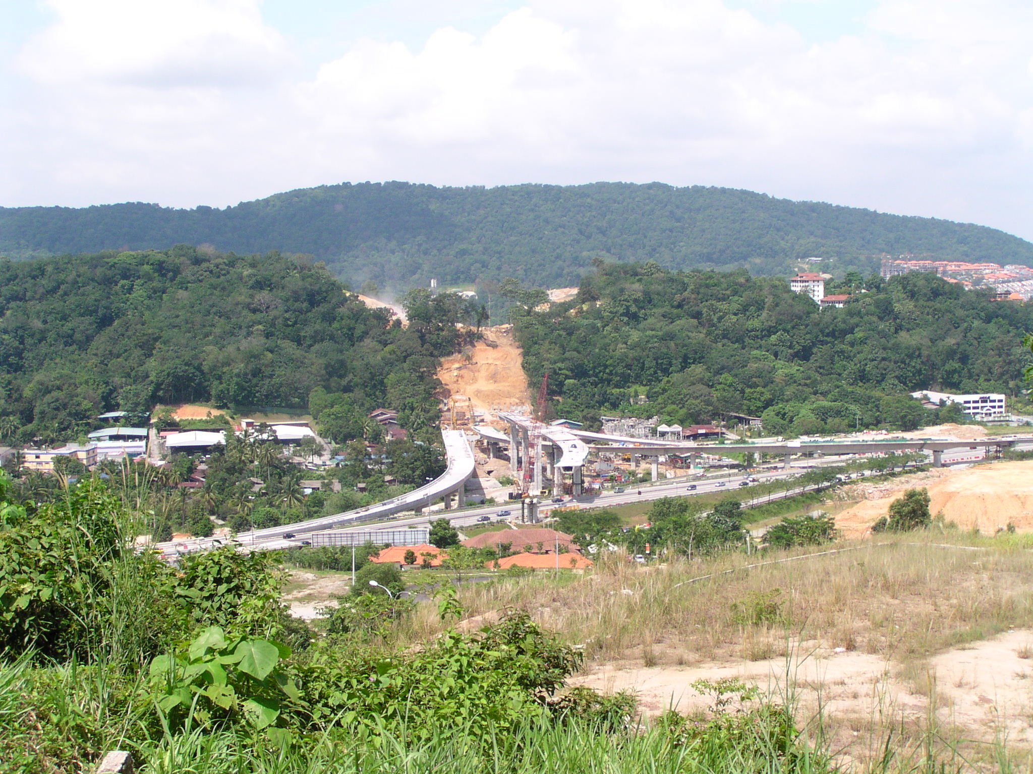 Construction of SPRINT Highway in 2003