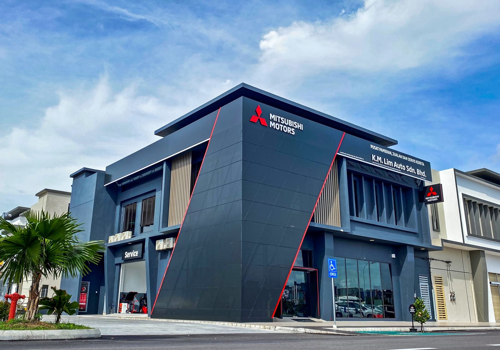 Mitsubishi Motors 3S centre in Kluang, Johor