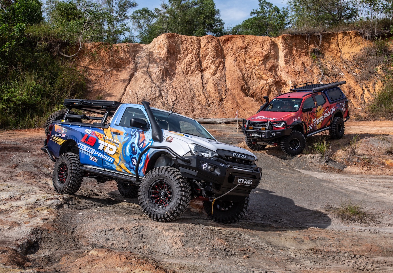 isuzu d'max borneo safari