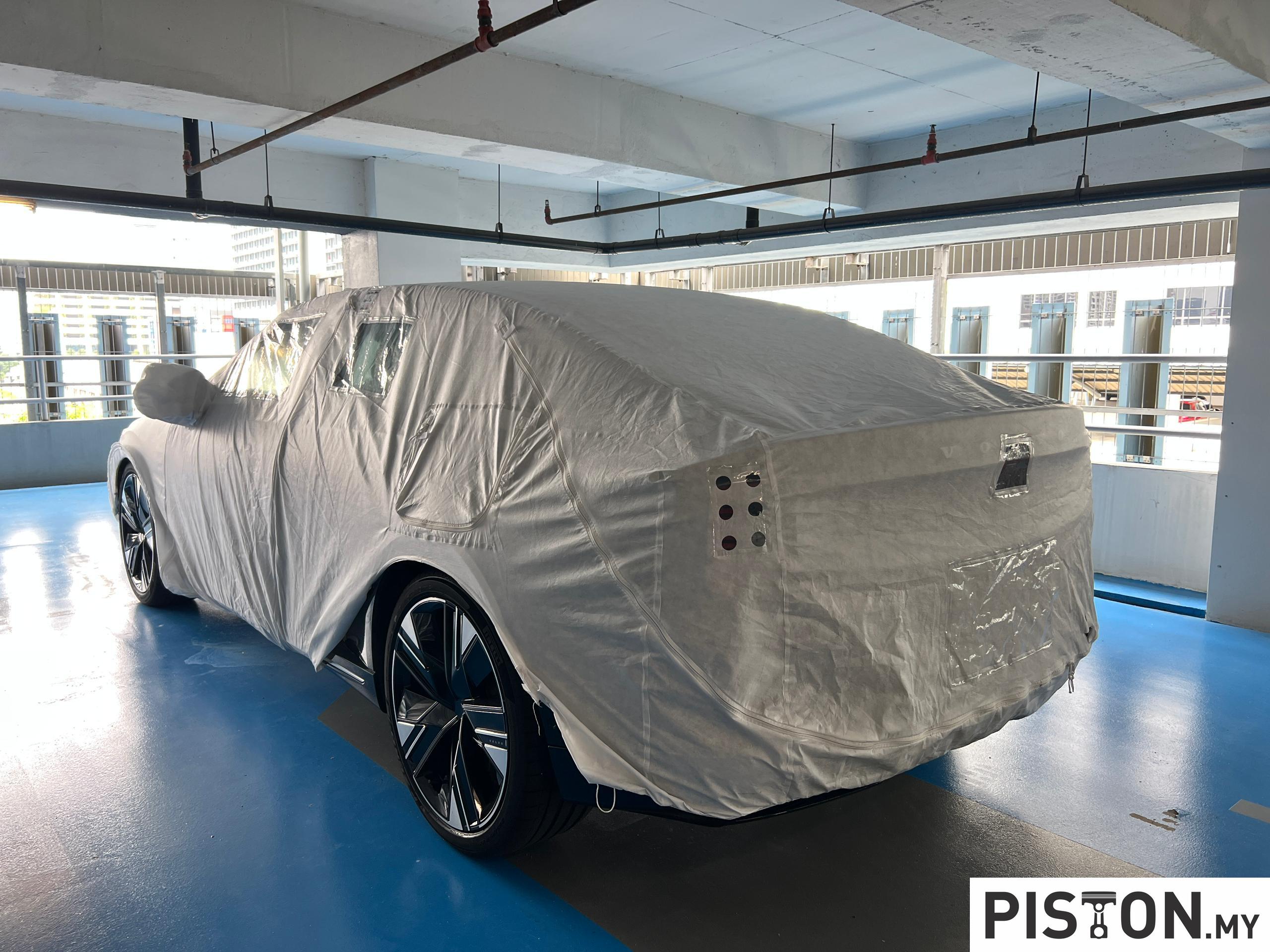 Volvo es90 spotted in malaysia Volvo es90 spotted in malaysia