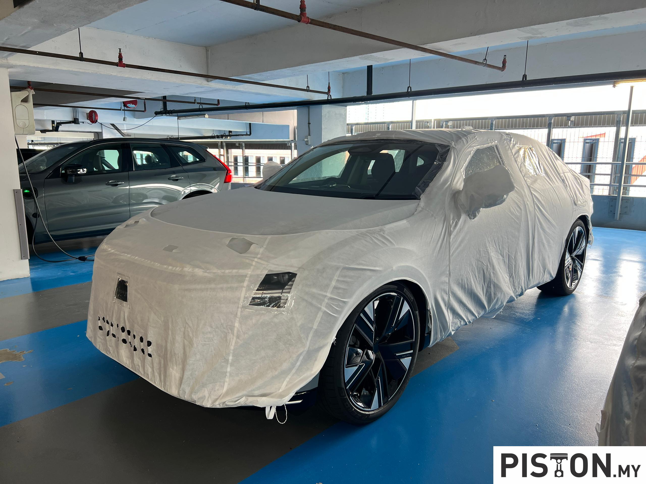 Volvo es90 spotted in malaysia Volvo es90 spotted in malaysia